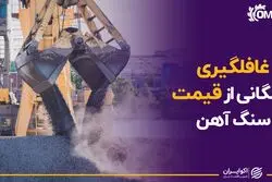 غافل‌گیری همگانی از قیمت سنگ‌آهن
