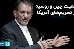 تبعیت چین و روسیه از تحریم‌های آمریکا