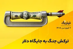 ترکش جنگ به جایگاه دلار