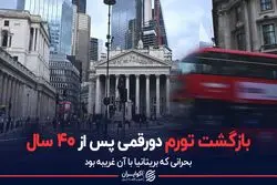 بازگشت تورم دورقمی پس از ۴۰ سال