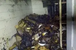 جزییات آتش سوزی در خیابان سمیه ؛11نفر از آتش خارج شدند 