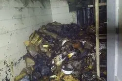 جزییات آتش سوزی در خیابان سمیه ؛11نفر از آتش خارج شدند 