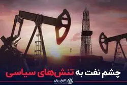 چشم نفت به تنش های سیاسی
