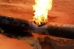 انفجار در خط لوله گاز در جنوب غرب تهران