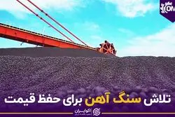 تلاش سنگ آهن برای حفظ قیمت