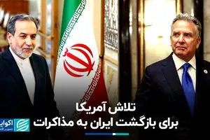 تلاش آمریکا برای بازگشت ایران به مذاکرات