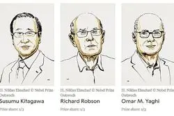  برندگان نوبل شیمی ۲۰۲۵ اهل کدام کشورها هستند؟