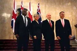 انگلیس و استرالیا درباره تنش‌های جهانی از جمله غزه، ایران و روسیه بیانیه صادر کردند