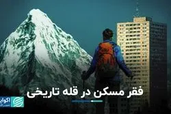 فقر مسکن در قله تاریخی