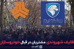 وظایف شهروندی مشتریان در قبال خودروسازان