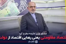 اقتصاد مقاومتی یعنی رهایی اقتصاد از دولت