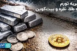 ضربه تورم به طلا، نقره و بیت‌کوین
