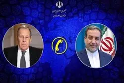 گفتگوی تلفنی وزرای خارجه ایران و روسیه