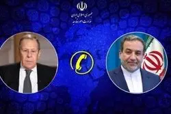 گفتگوی تلفنی وزرای خارجه ایران و روسیه