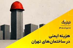هزینه ایمنی در ساختمان‌های تهران