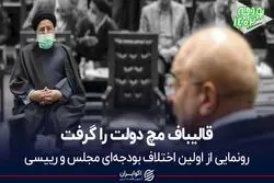 قالیباف مچ دولت را گرفت