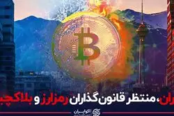 تهران،منتظر قانون گذاران رمز ارز و بلاکچین