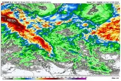 هشدار بارش برف و باران صادر شد/ ورود سامانه بارشی جدید به کشور از سه‌شنبه