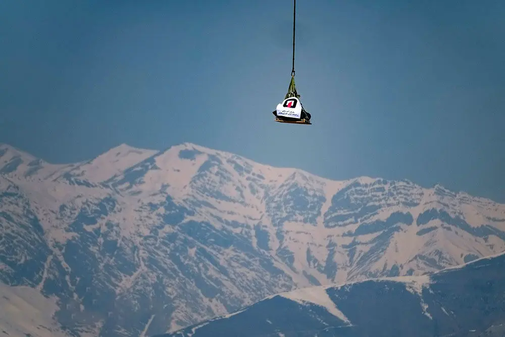 حادثه برای بالگرد هلال احمر در عملیات نجات یک زن در اشترانکوه