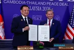  تایلند و کامبوج توافق صلح امضا کردند