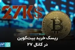 ریسک خرید بیت‌کوین در کانال ۲۷