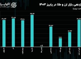 سقوط آزاد حباب ربع سکه/ دلاری رسمی صدرنشین افزایش 