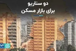 دو سناریو برای بازار مسکن