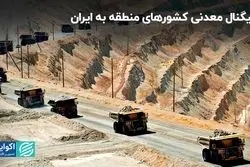 سیگنال معدنی کشورهای منطقه به ایران
