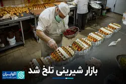 بازار شیرینی تلخ شد