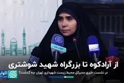 از آرادکوه تا بزرگراه شهید شوشتری/ در نشست خبری مدیرکل محیط زیست شهرداری تهران چه گذشت؟
