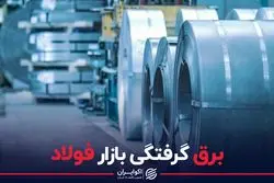 برق گرفتگی بازار فولاد