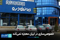 خصوصی‌سازی در ایران معجزه نمی‌کند