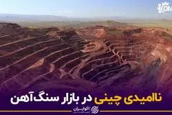 ناامیدی چینی در بازار سنگ آهن