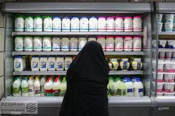 لبنیات در صف تورم