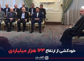 خودکشی دولت روحانی از ارتفاع ۱۲۳ هزار میلیاردی