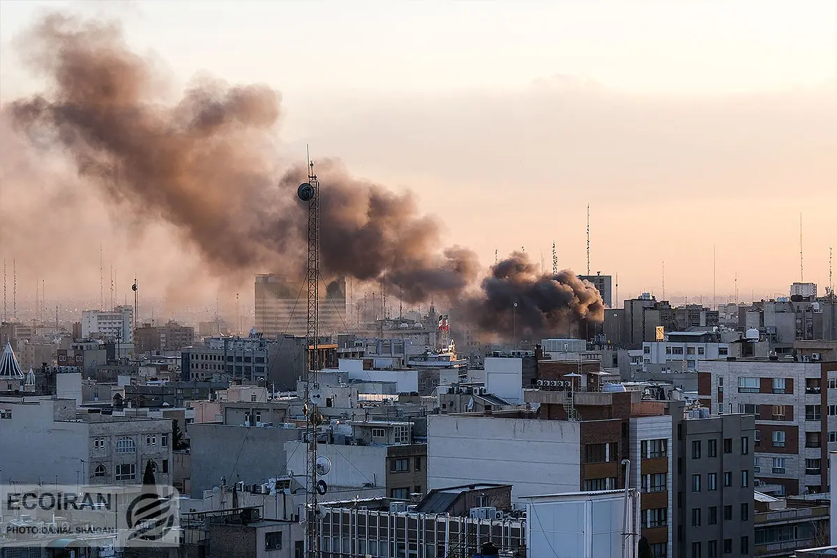آتش‌سوزی در ساختمان ۱۲ طبقه ستارخان/ ۳ نفر مصدوم و ۱۵ نفر نجات یافتند