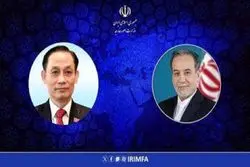 گفتگوی تلفنی وزیر امور خارجه کشورمان با وزیر خارجه ویتنام 