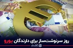 یورو در انتظار بانک مرکزی اروپا