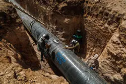 پیچیده‌ترین پروژه وزارت نیرو برای تأمین آب تهران در حال انجام است