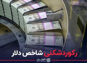 رکوردشکنی شاخص دلار