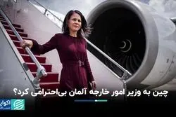 چین به وزیر امور خارجه آلمان بی‌احترامی کرد؟
