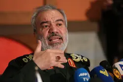 ببینید/ سردار فدوی: جنگنده F15 آمریکایی را در جنوب تهران ساقط کردیم