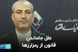 علل جاماندن قانون از رمزارزها