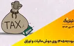 تیتر یک | بودجه 1405 روی دوش مالیات و اوراق
