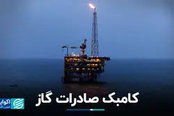 کامبک صادرات گاز