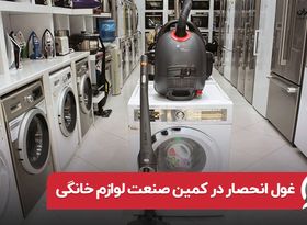 غول انحصار در کمین صنعت لوازم خانگی