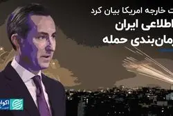 اذعان آمریکا به بی‌اطلاعی ایران از حمله حماس 