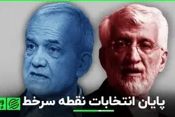 پایان انتخابات نقطه سرخط