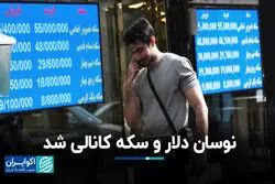 نوسان دلار و سکه کانالی شد 