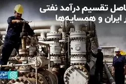 حاصل تقسیم درآمد نفتی در ایران و همسایه‌ها